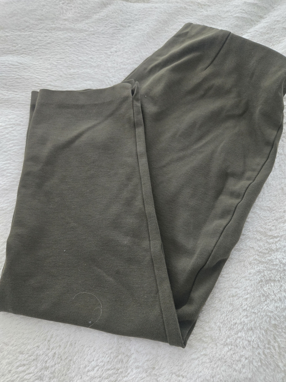 Chico's Women's Olive Green Trouser